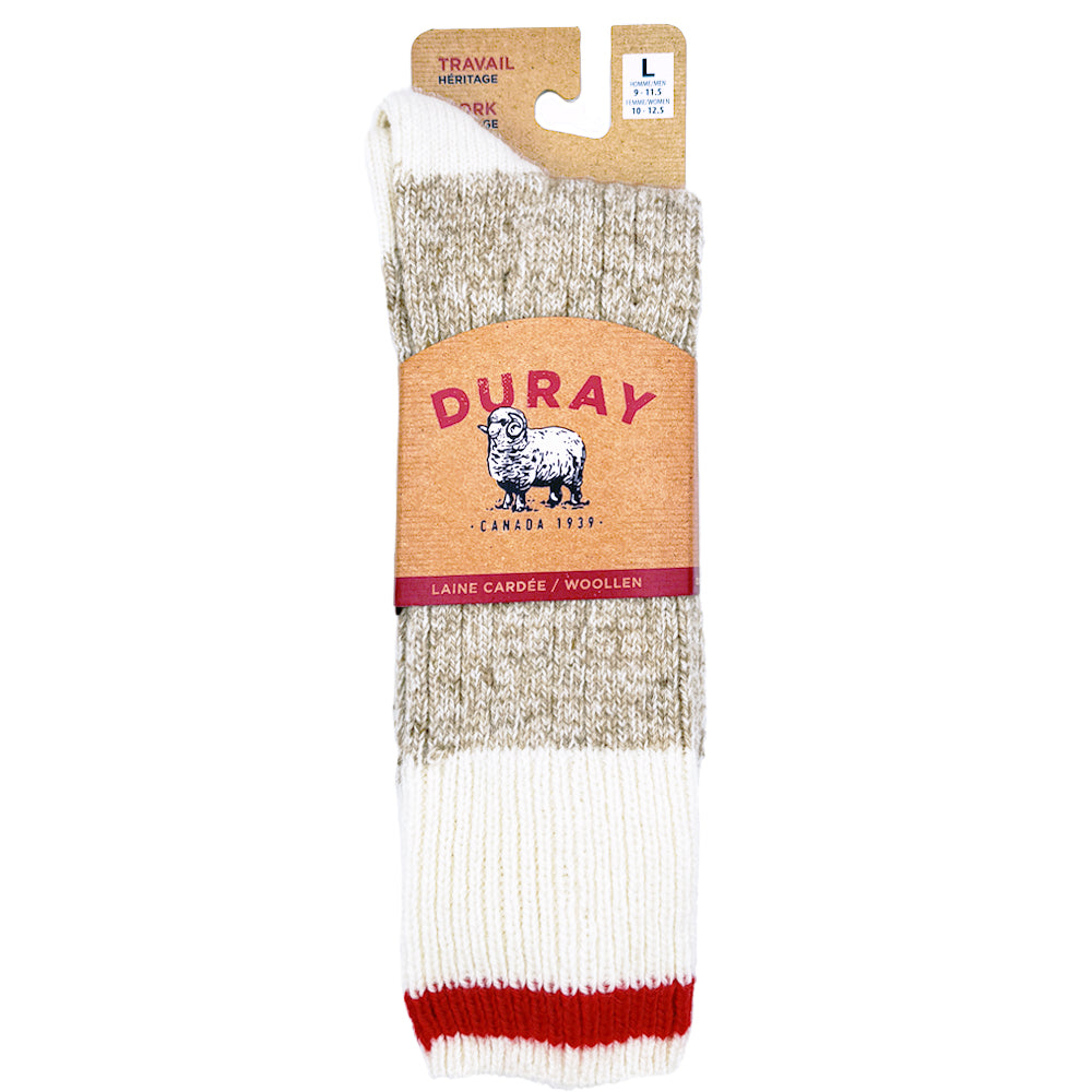 Unisex Classic Wool Blend Work Socks