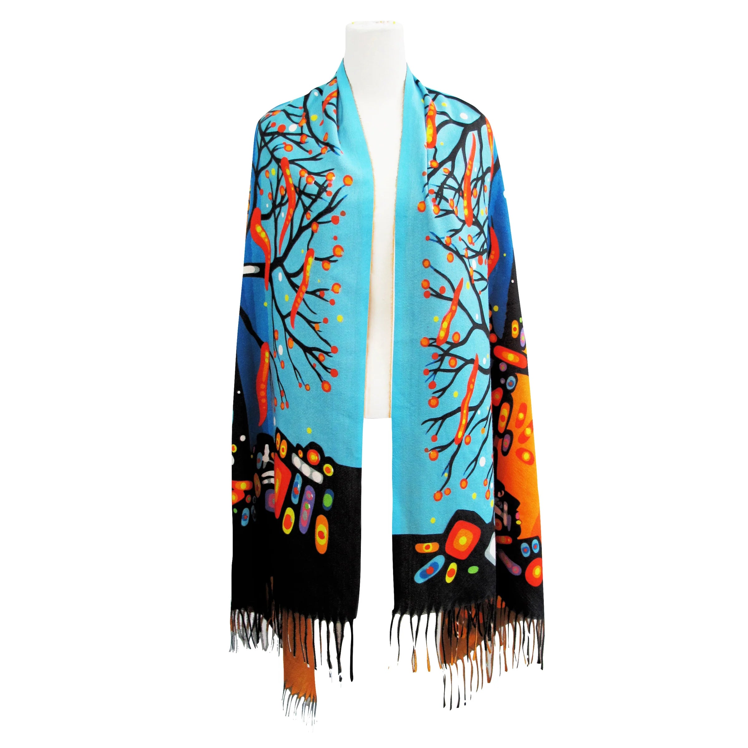 Native American Eco Art Shawl