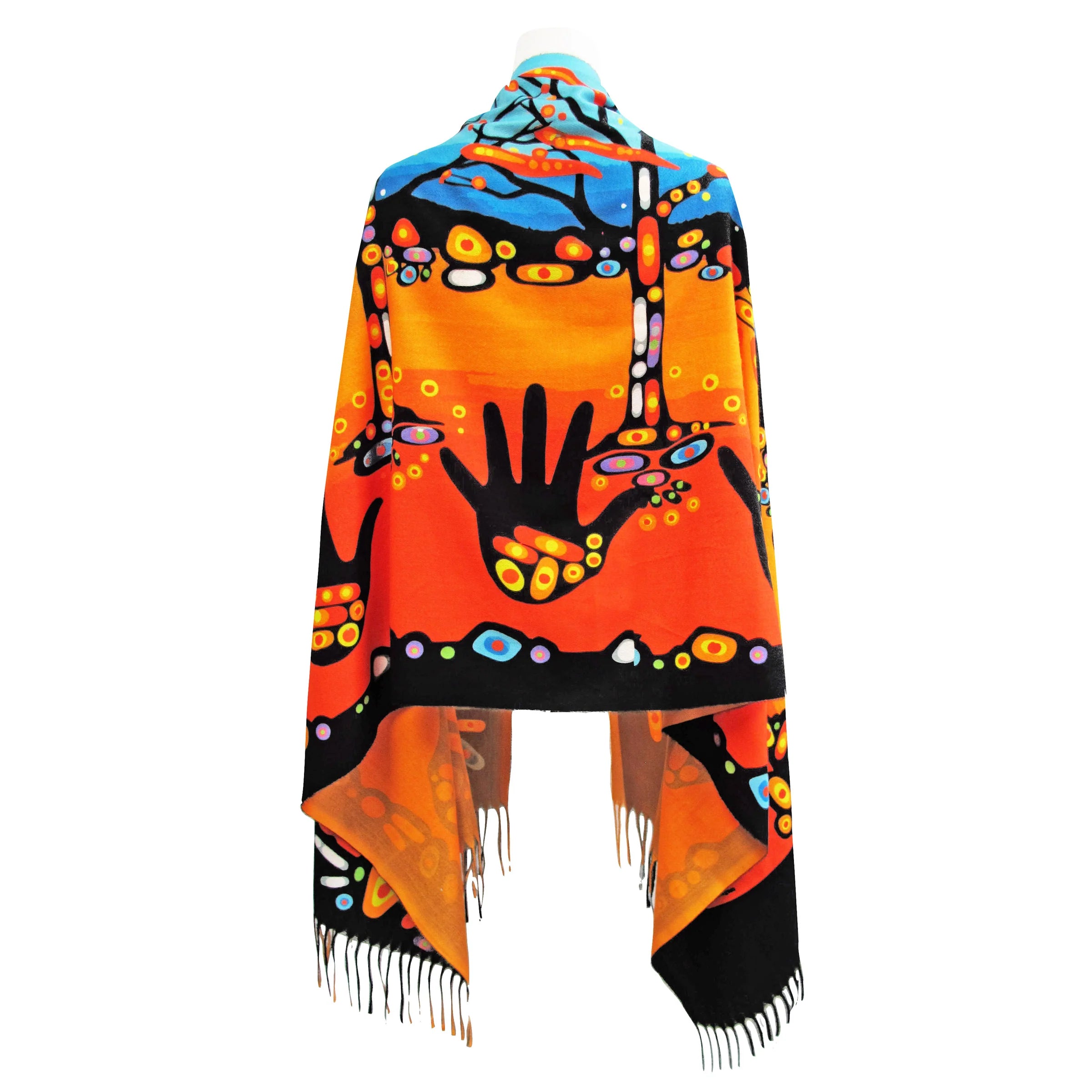 Native American Eco Art Shawl