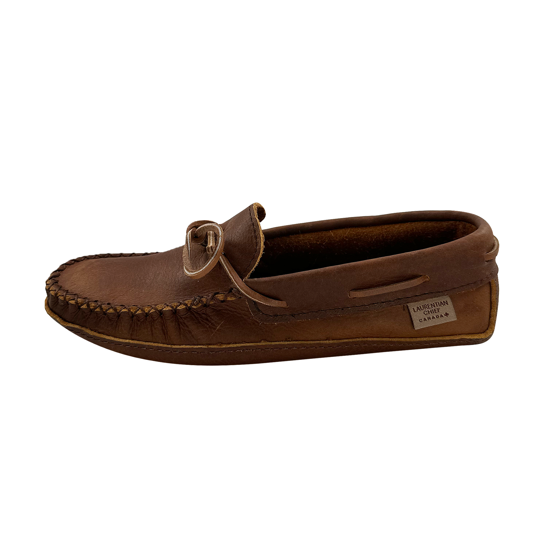 Men's Earthing Moccasins Wide Leather