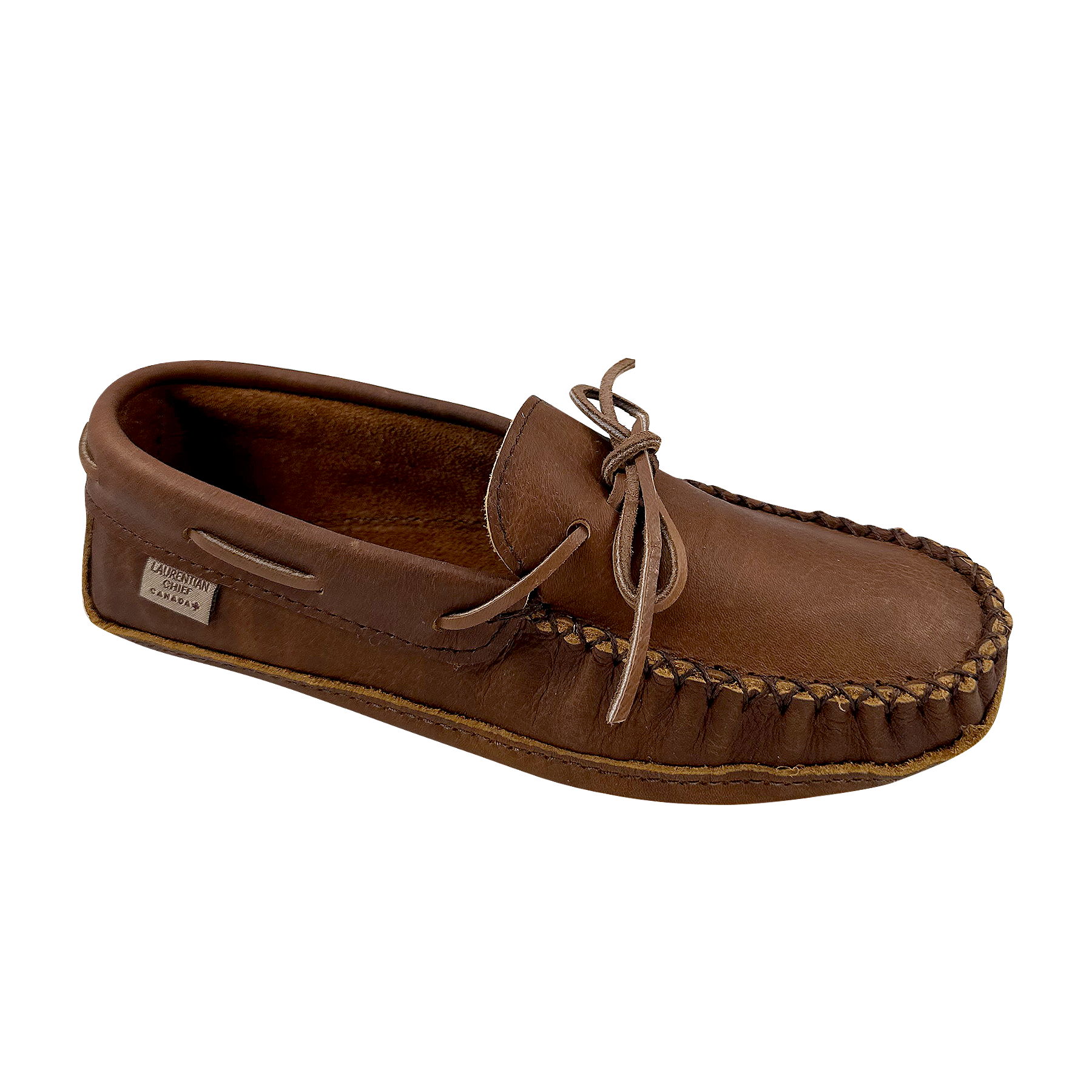 Men's Earthing Moccasins Wide Leather