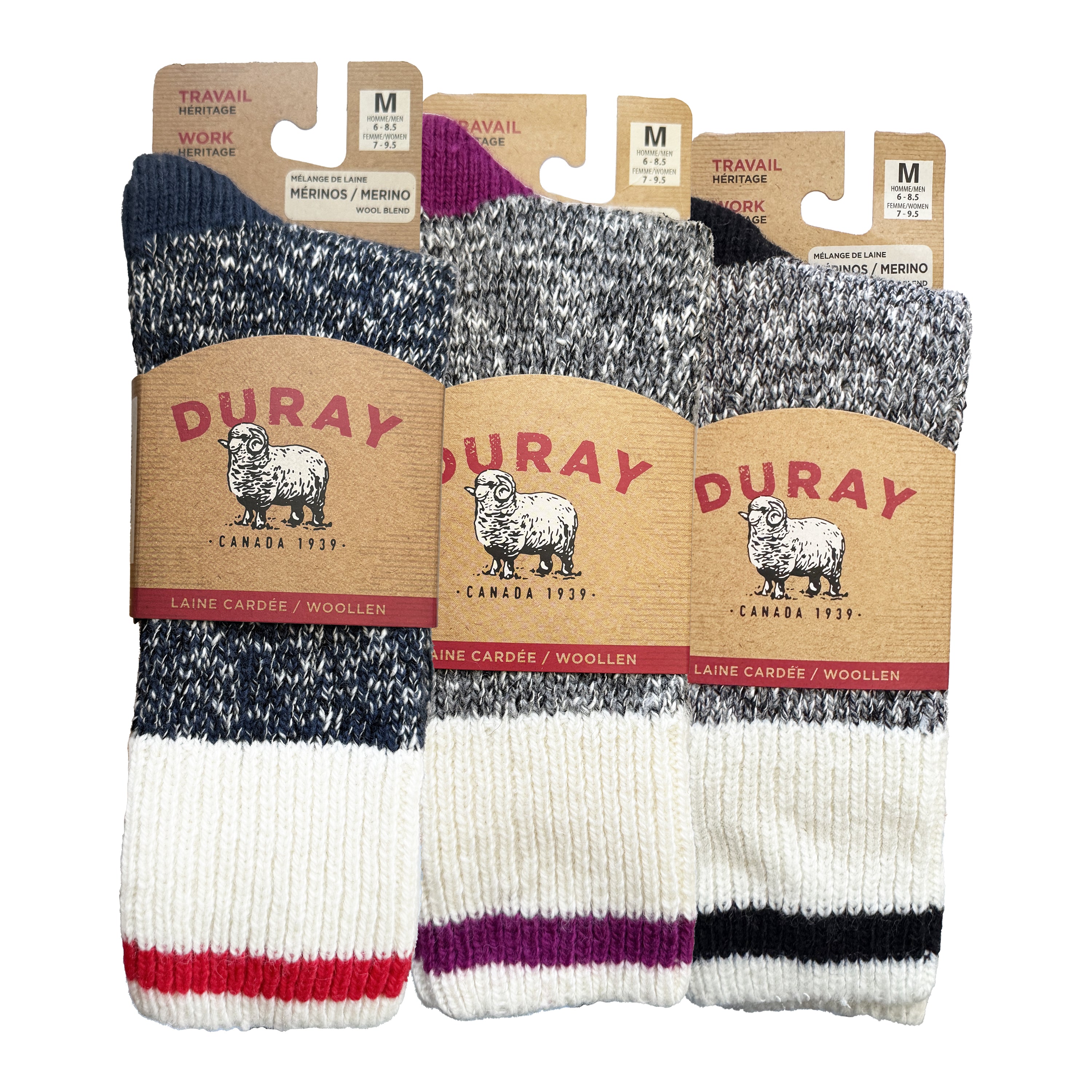 Women's Wool Work Socks (3 Pack)