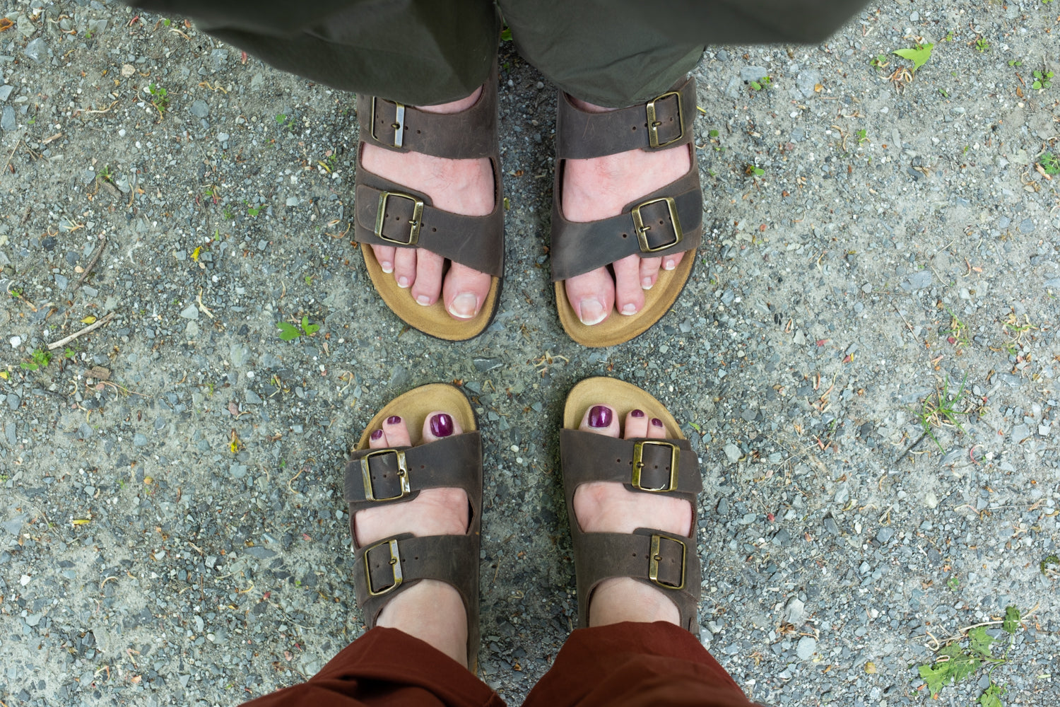 Men's Cohen Sandals With Copper Rivet