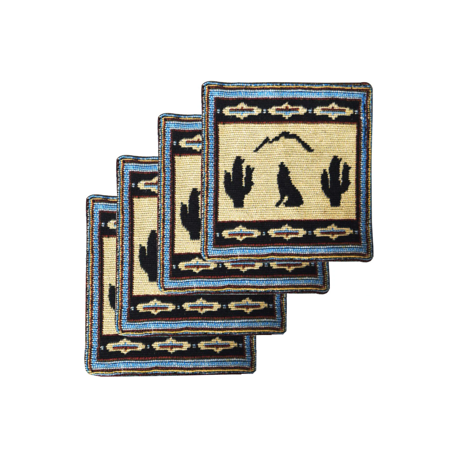 Southwest Jacquard Coaster Sets