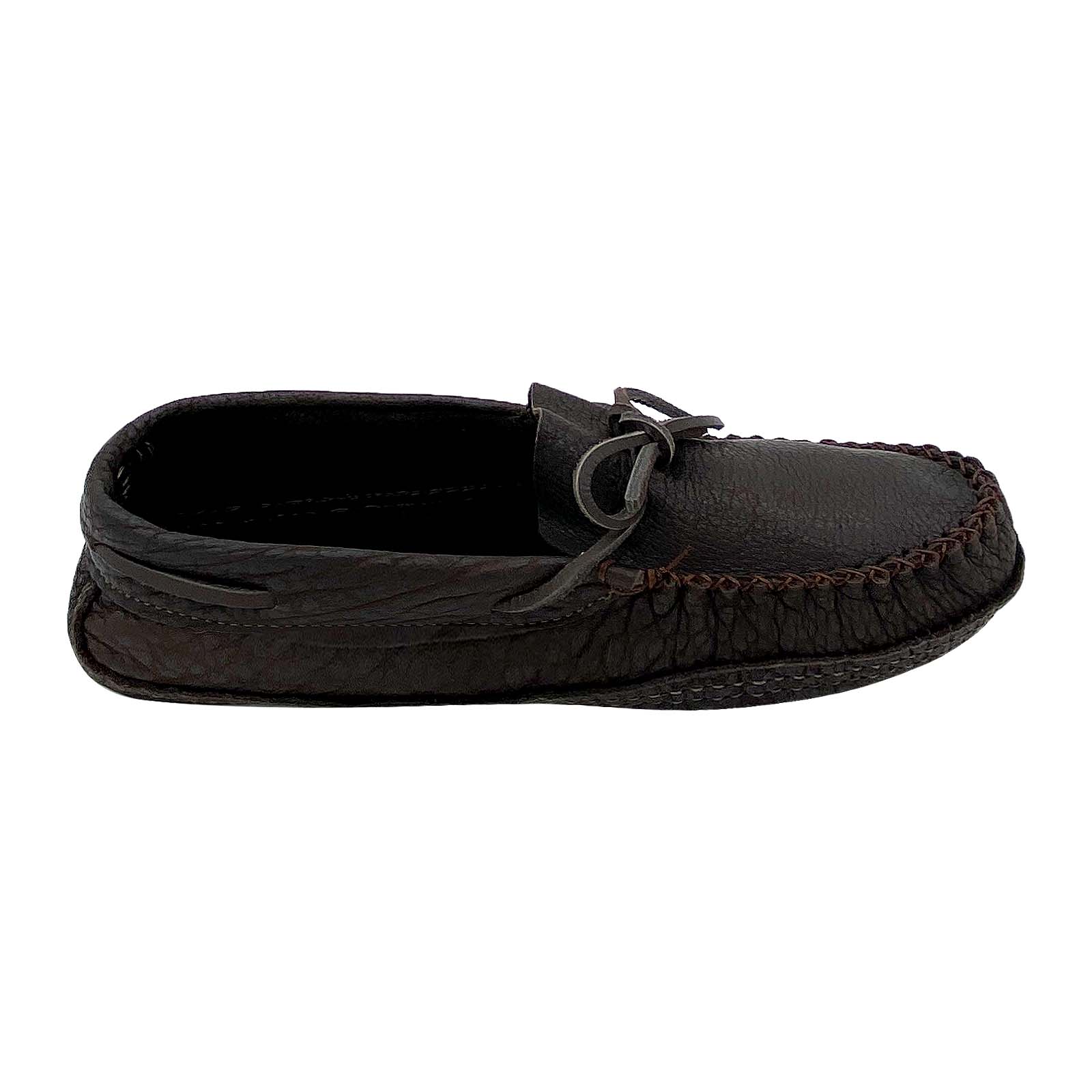 Men's Wide Buffalo Leather Moccasins