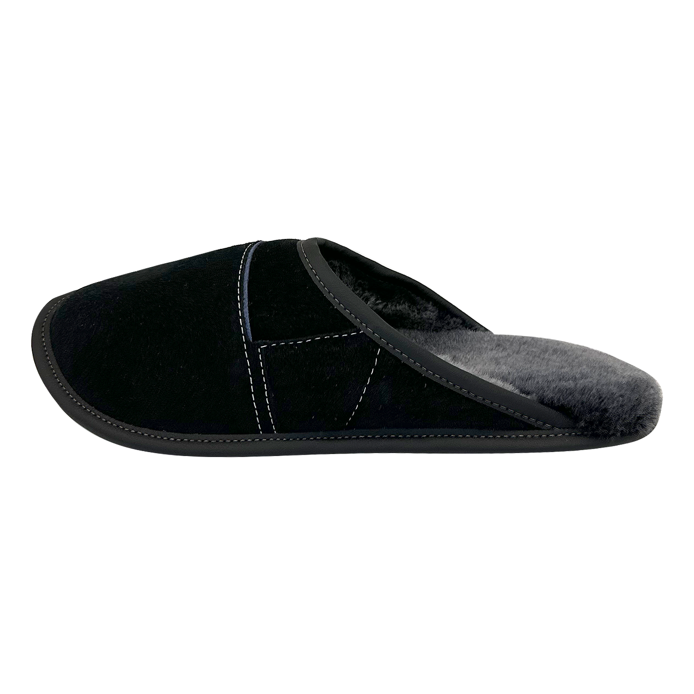 Men's Sheepskin Slip-On Mule Slippers