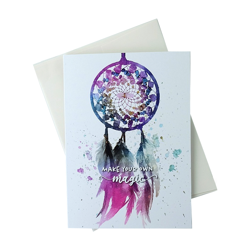 Dreamcatcher Blank Greeting Card