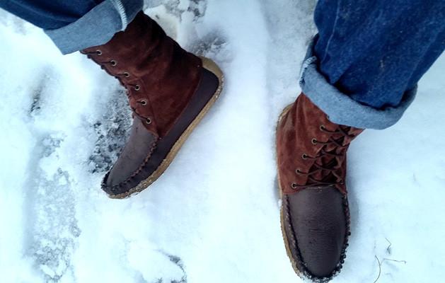 Men's 13" Sheepskin Snowshoe Mukluks