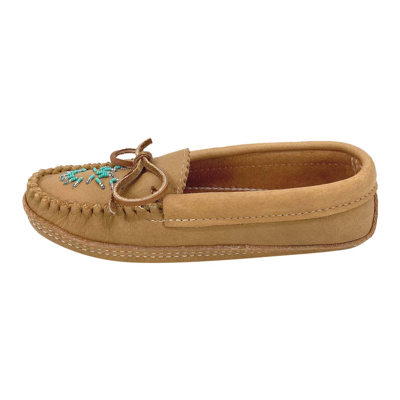 Women's Beaded Moose Hide Moccasins