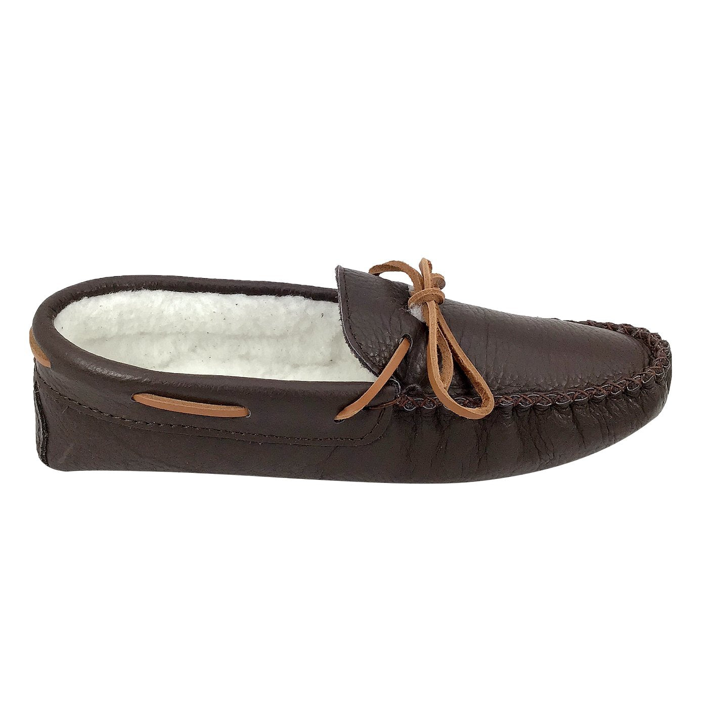 Fleece lined sales moccasin slippers