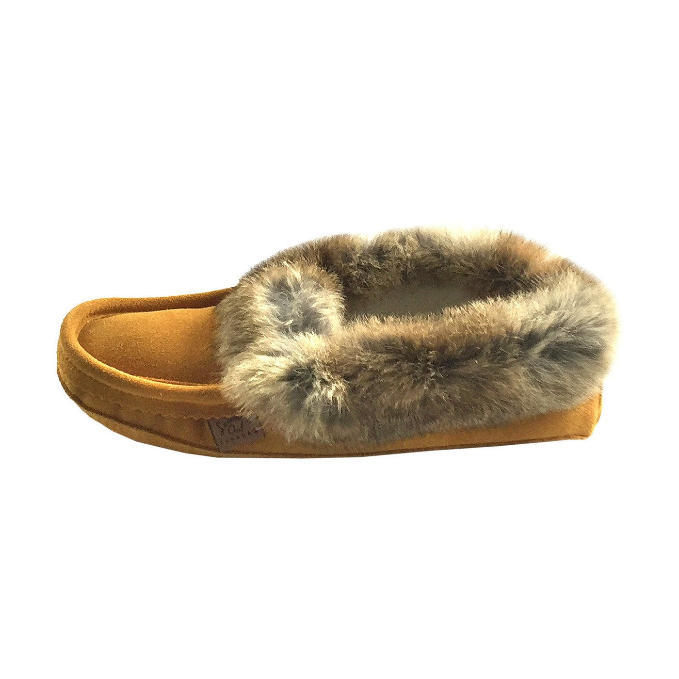 Mens moccasin cheap slippers no fur