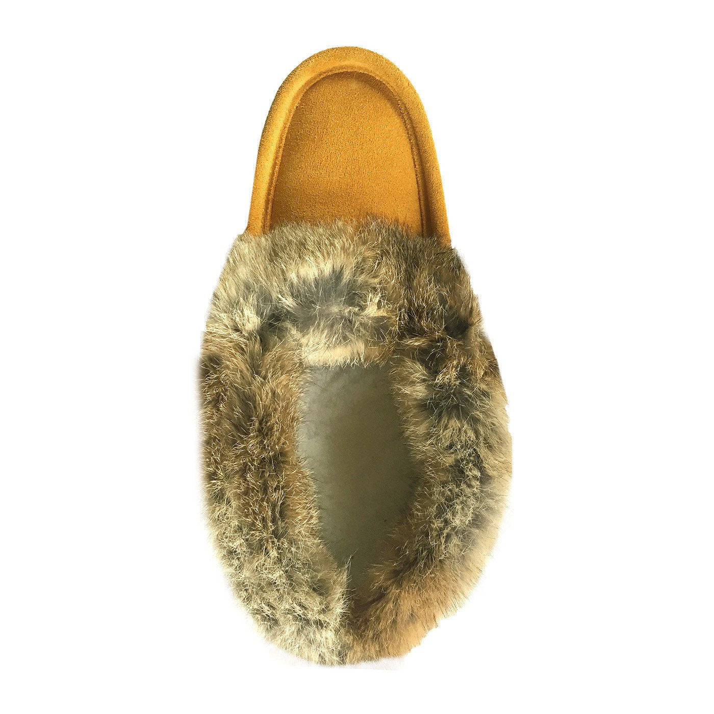 Mens fur slippers online